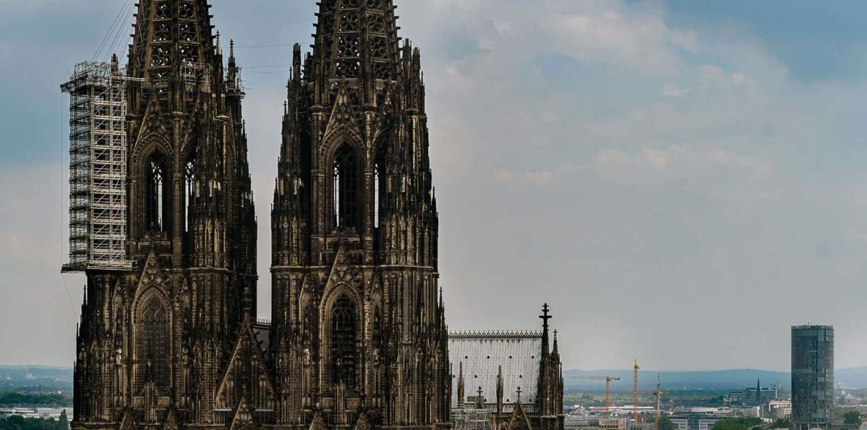 Kölner Dom von vorne